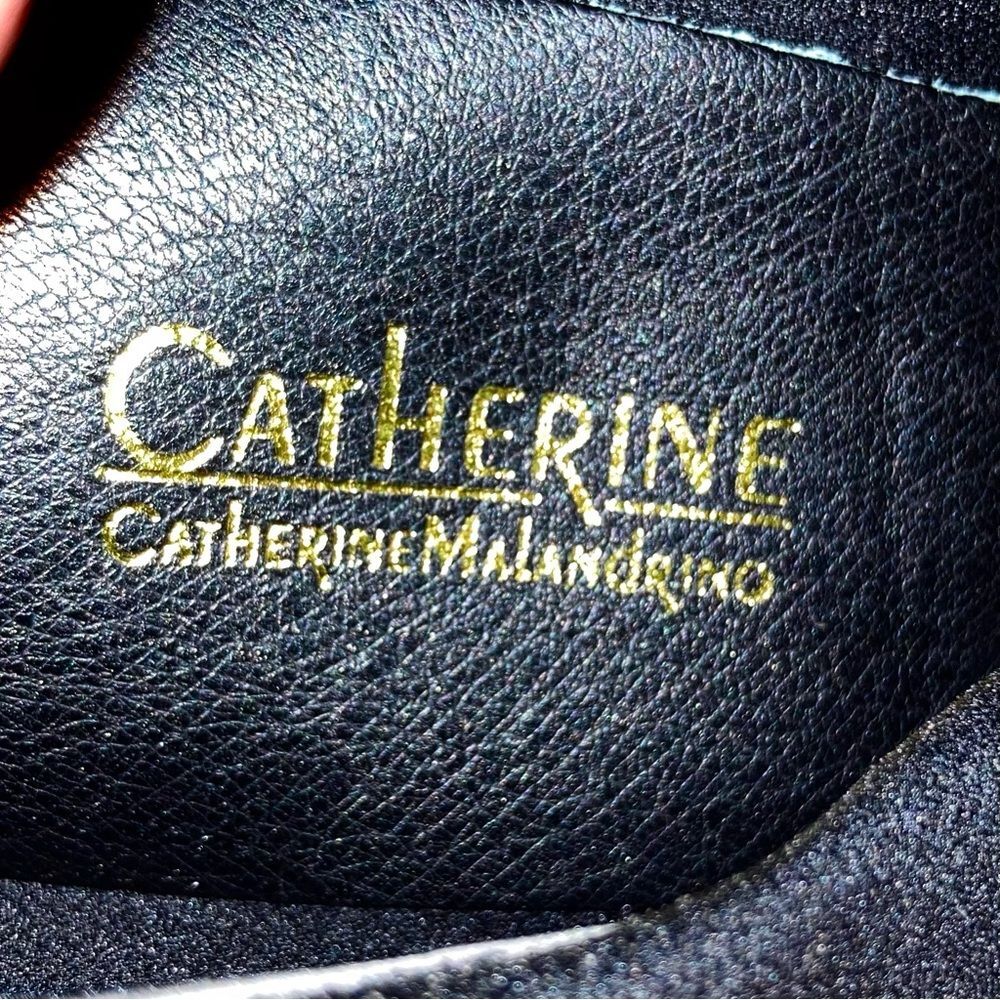 NEW Catherine Malandrino Monarch Block Heel Boot Faux Suede Knee Black Size 7.5 - Picture 13 of 13